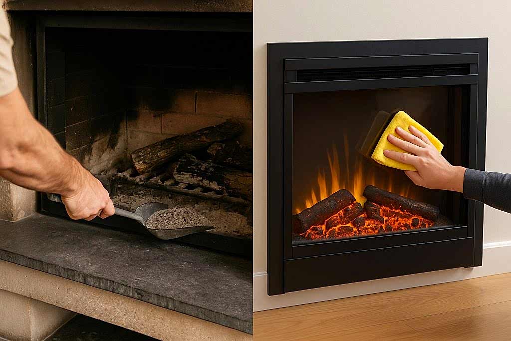 şömine bakım ve temizlik