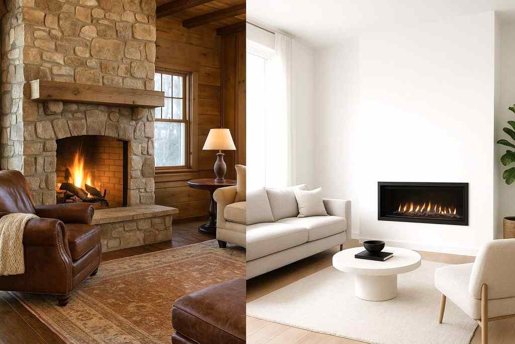 şömine estetik karşılaştırması