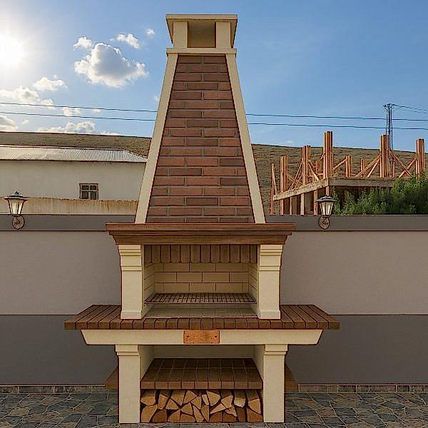 Dış Mekan Barbekü Model 1