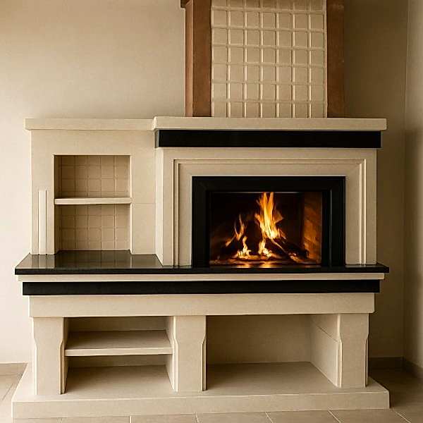 Balkon ve teraslar için özel tasarlanmış lüks barbekü modeli