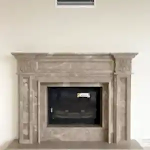 Model 17 mermer şömine kaplama